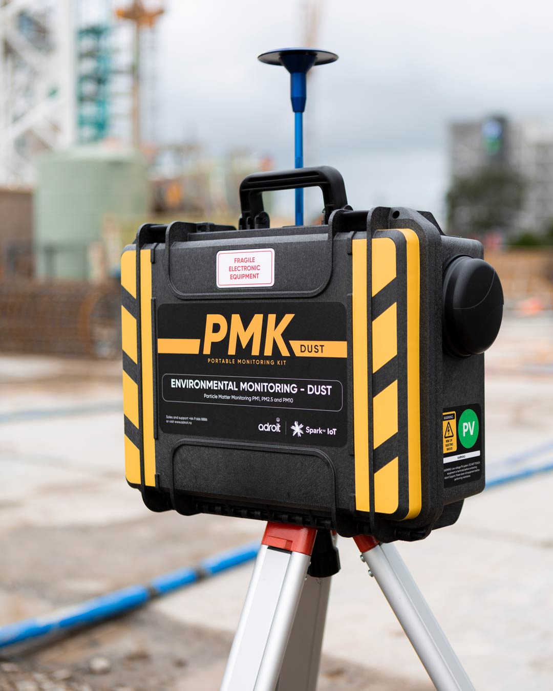 portable environmental monitoring kits (PMK) by adroit